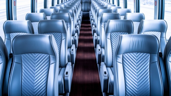 55 passenger charter bus interior longmont