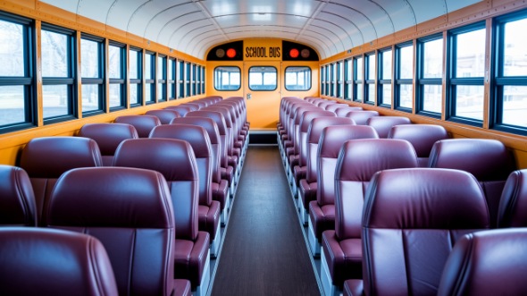 school bus rental interior longmont
