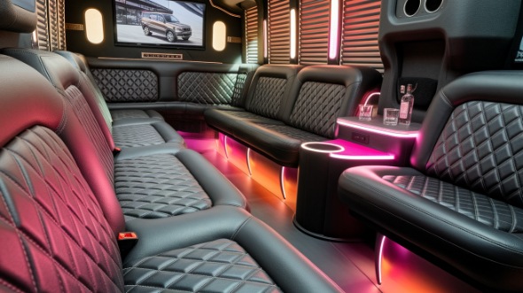 sprinter limo rental inside longmont